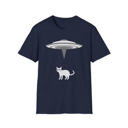 Abducted By Aliens Cat T-Shirt