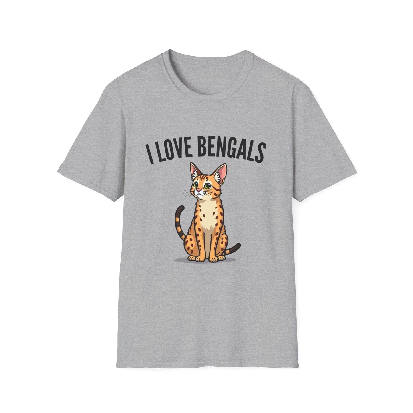 I ❤️ Bengals Cat T-Shirt