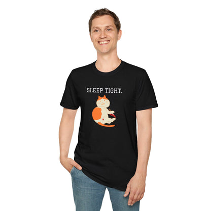 Sleep Tight Creepy Cat T-Shirt