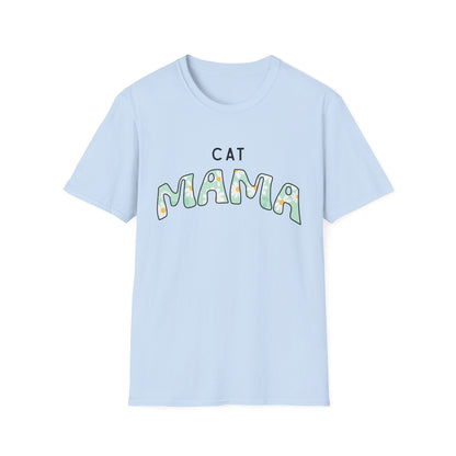 Cat Mama Daisy Green T-Shirt