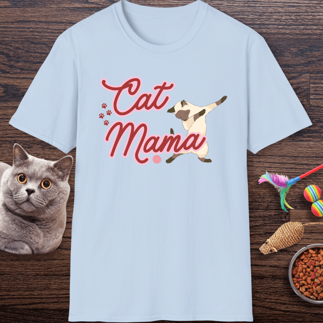 Cat Mama Dabbing Cat T-Shirt