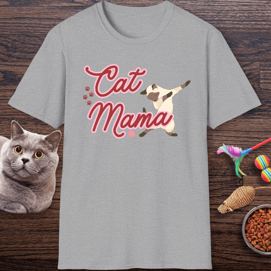 Cat Mama Dabbing Cat T-Shirt