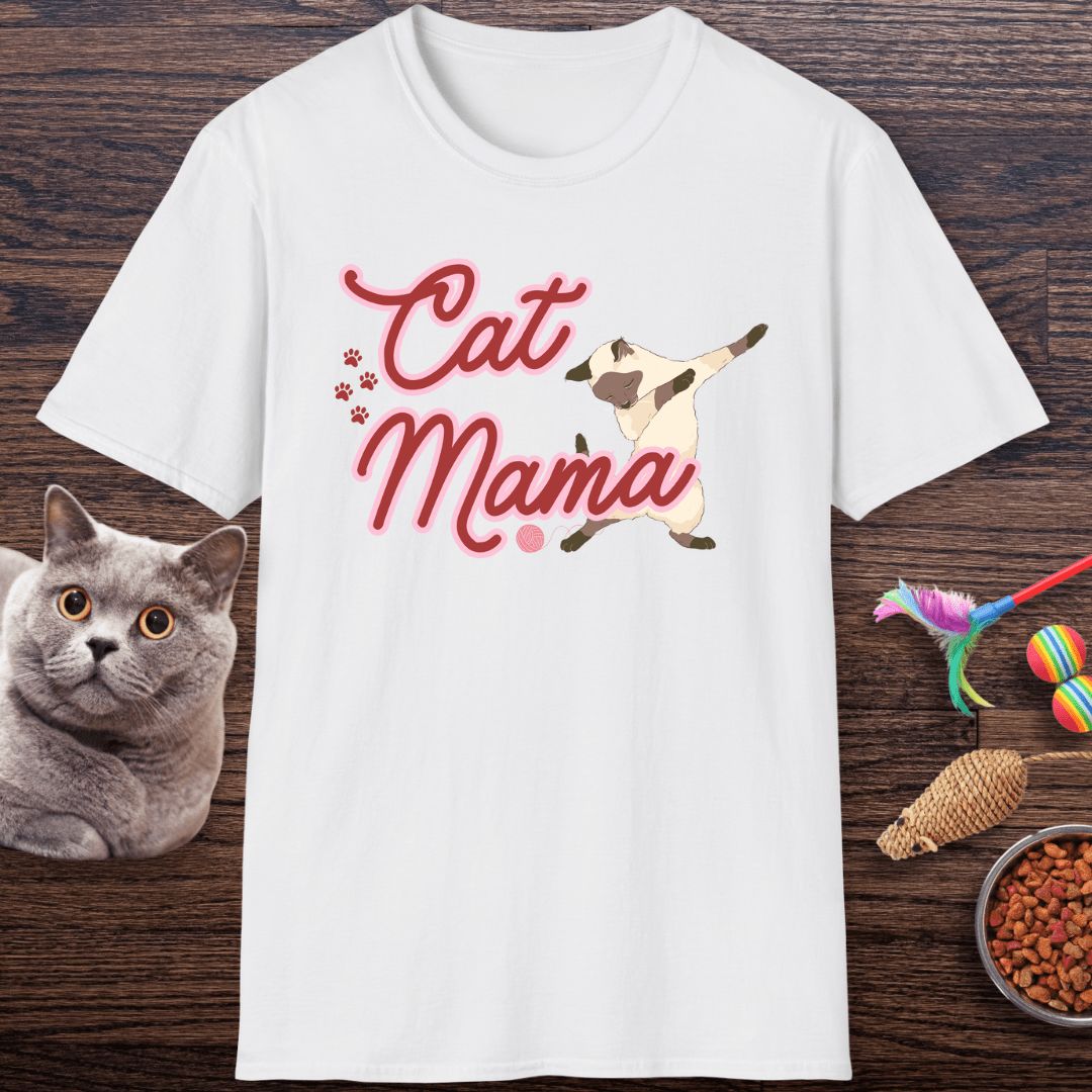 Cat Mama Dabbing Cat T-Shirt