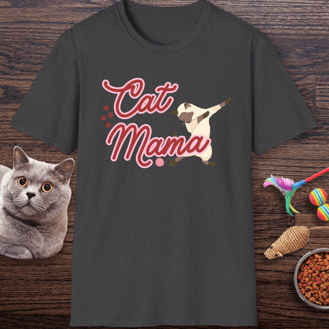 Cat Mama Dabbing Cat T-Shirt