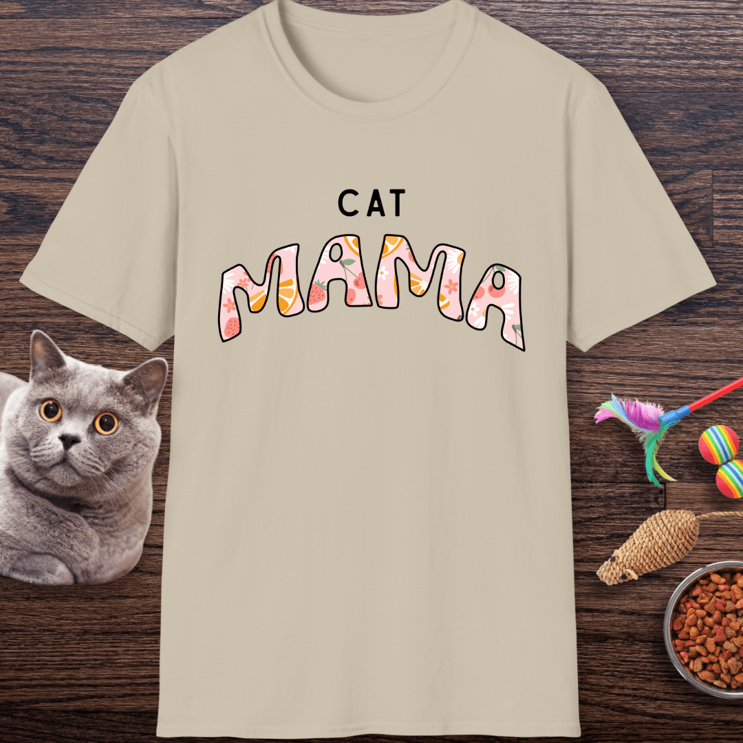 Cat Mama Fruity T-Shirt