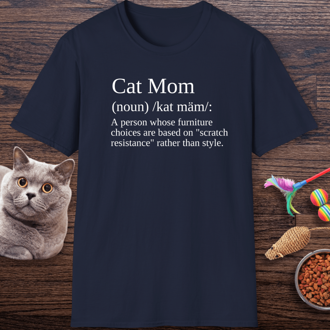 Cat Mom Definition T-Shirt