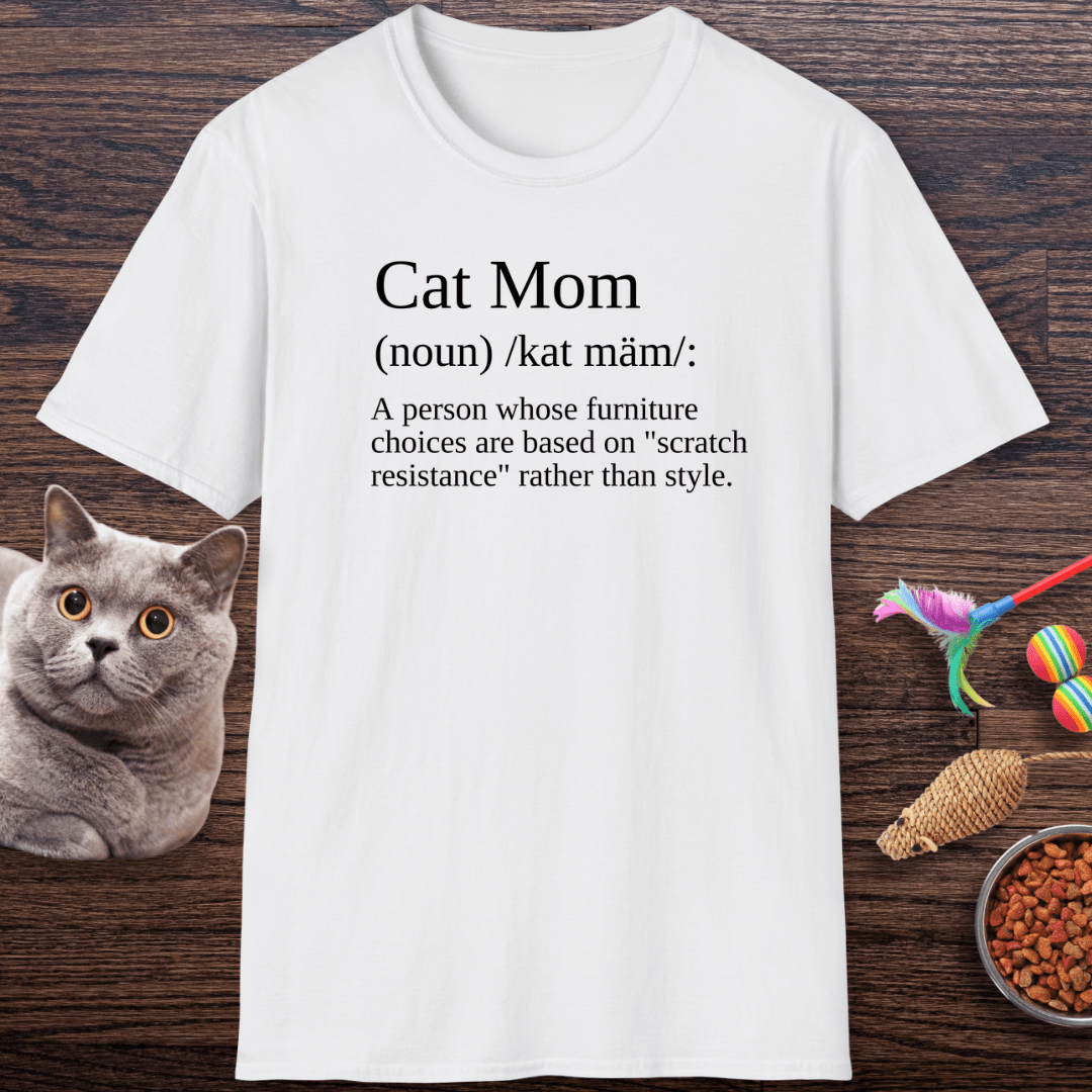 Cat Mom Definition T-Shirt