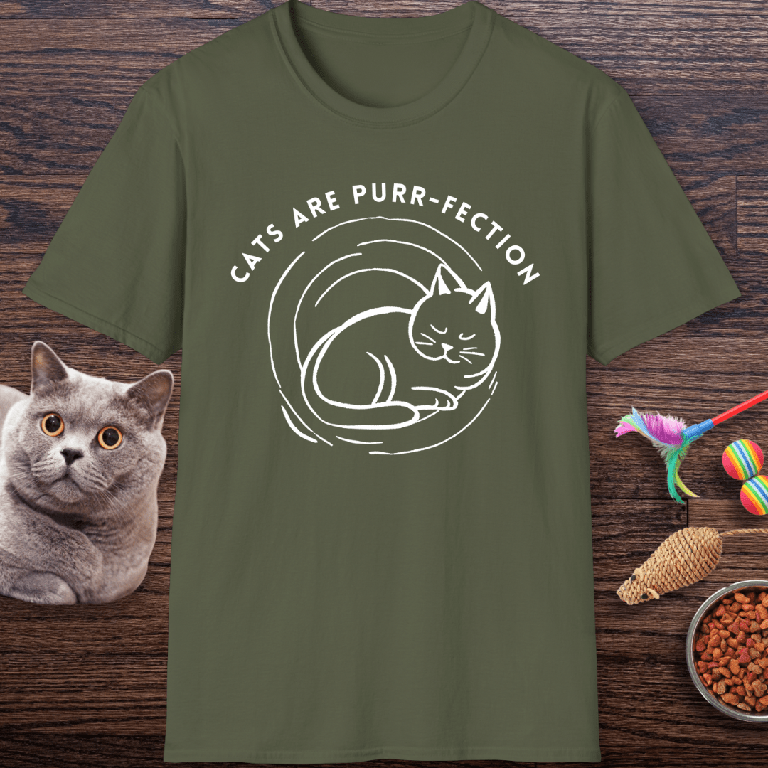 Cats Are Purr-fection T-Shirt
