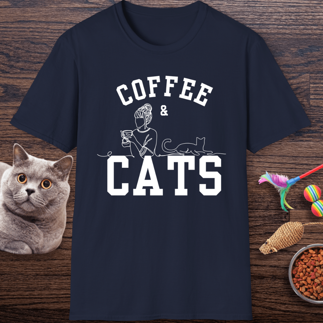 Coffee & Cats T-Shirt