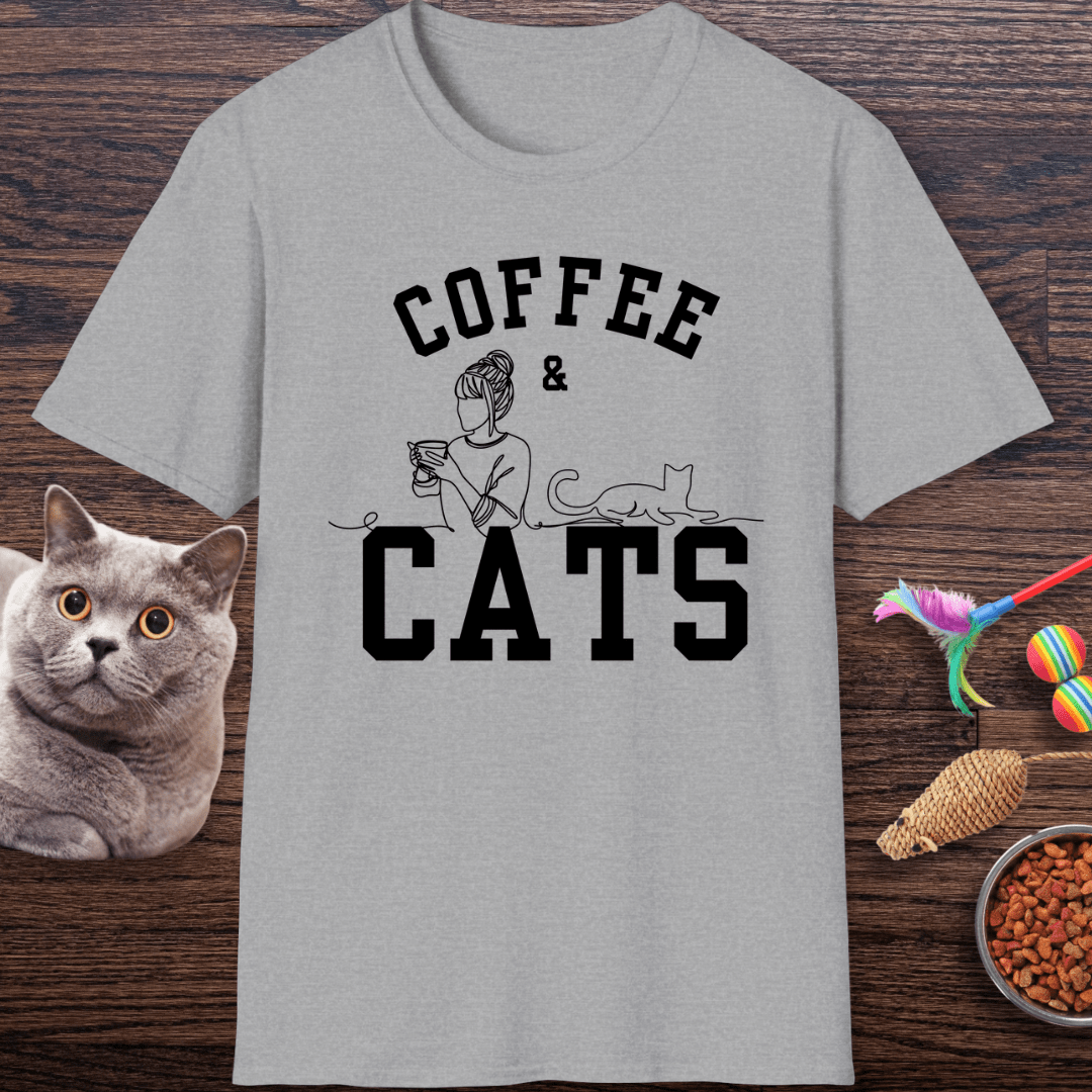 Coffee & Cats T-Shirt