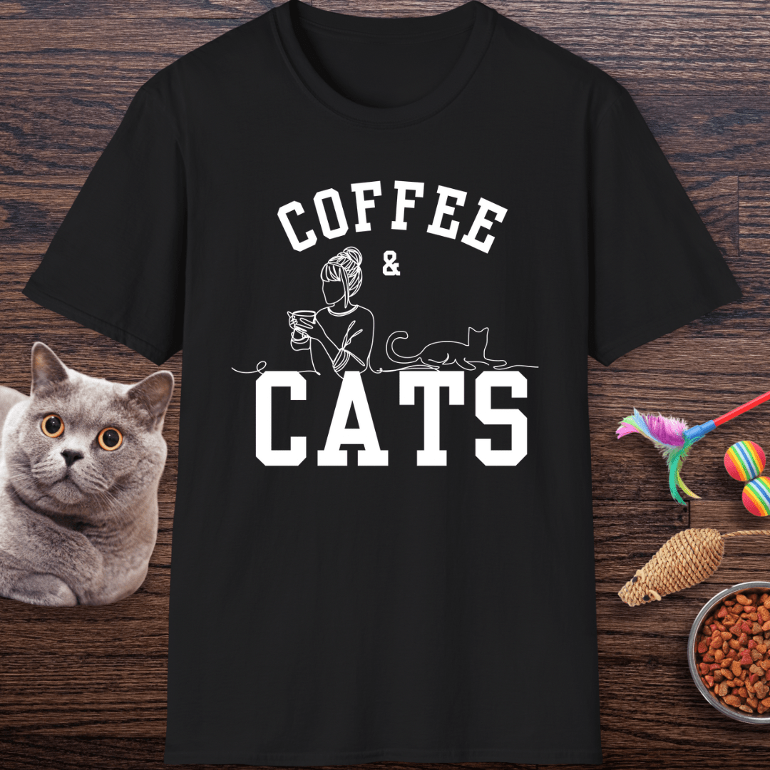 Coffee & Cats T-Shirt