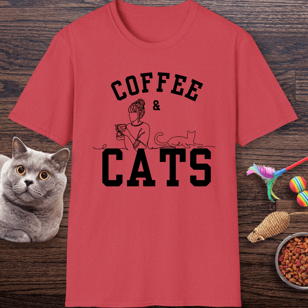 Coffee & Cats T-Shirt