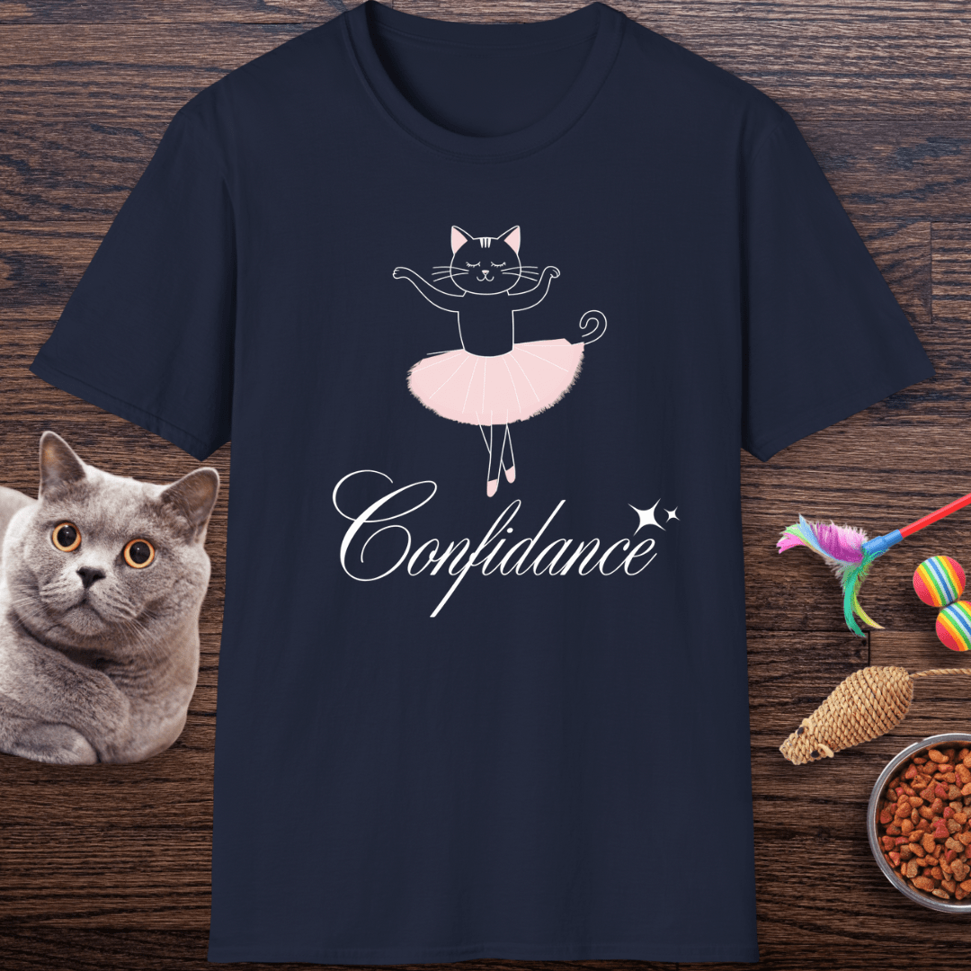 Confidance Ballerina Cat T-Shirt