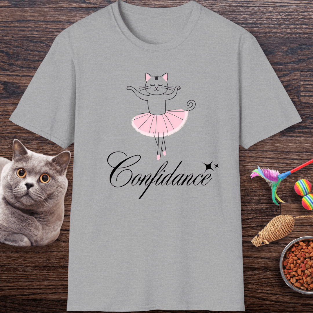Confidance Ballerina Cat T-Shirt