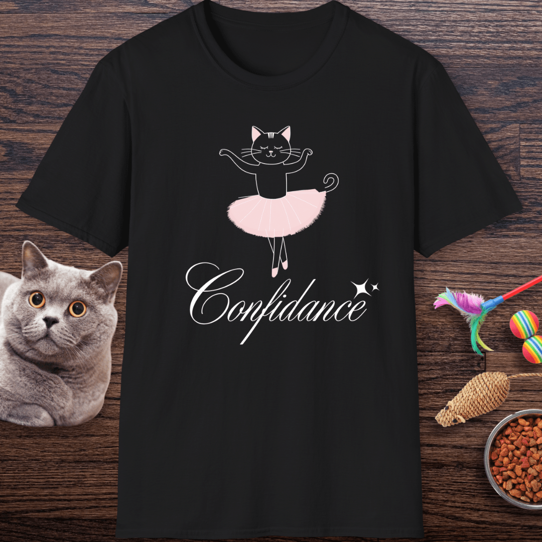 Confidance Ballerina Cat T-Shirt