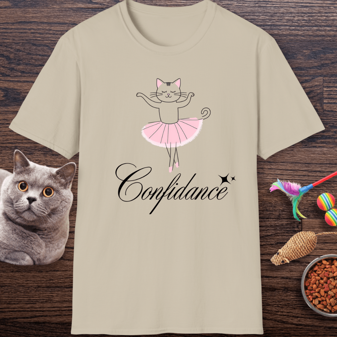 Confidance Ballerina Cat T-Shirt
