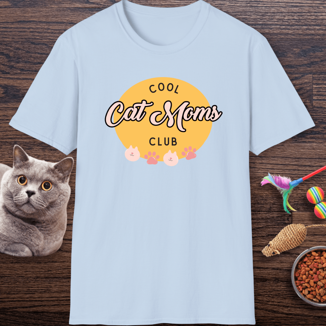 Cool Cat Moms Club T-Shirt