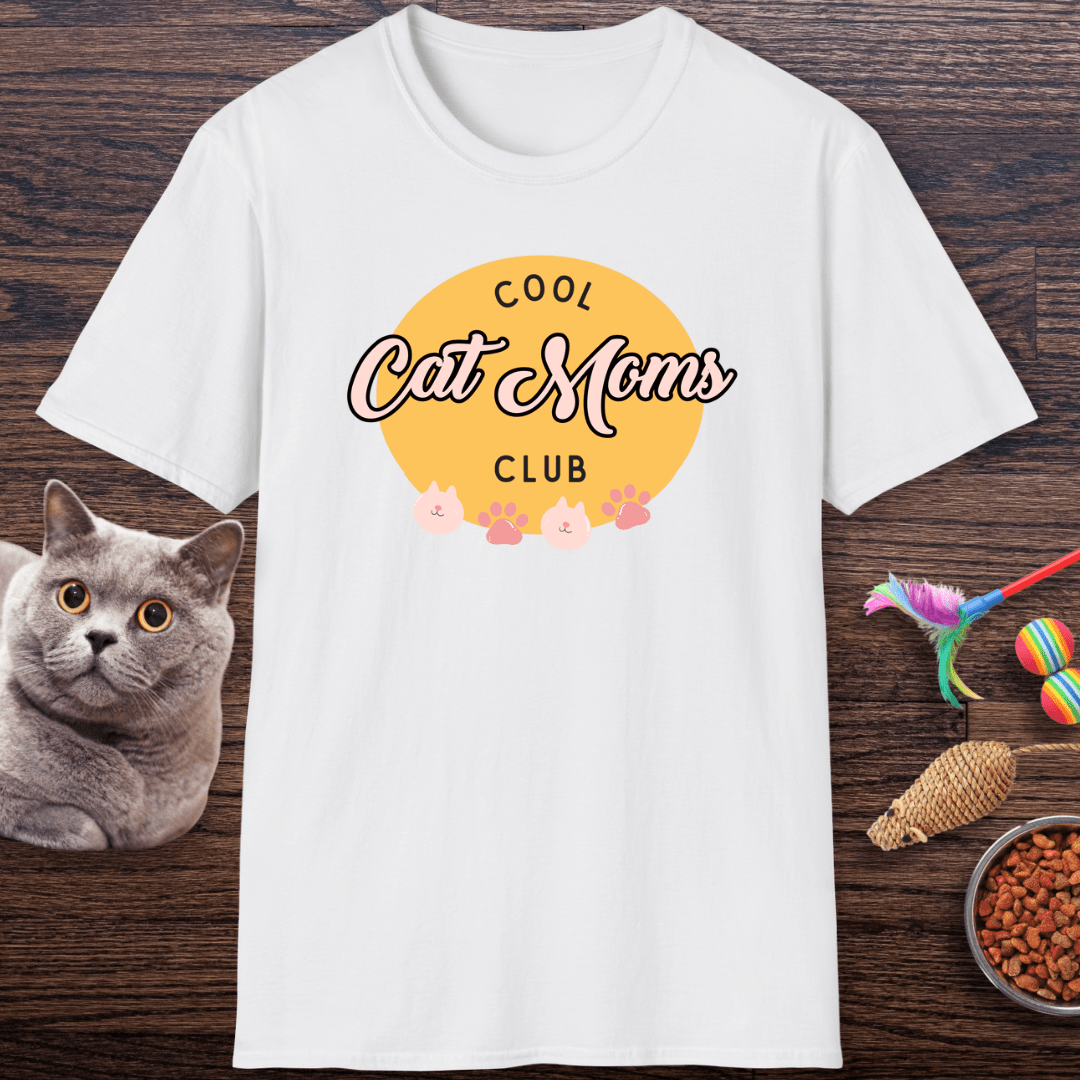 Cool Cat Moms Club T-Shirt