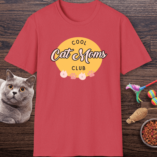Cool Cat Moms Club T-Shirt