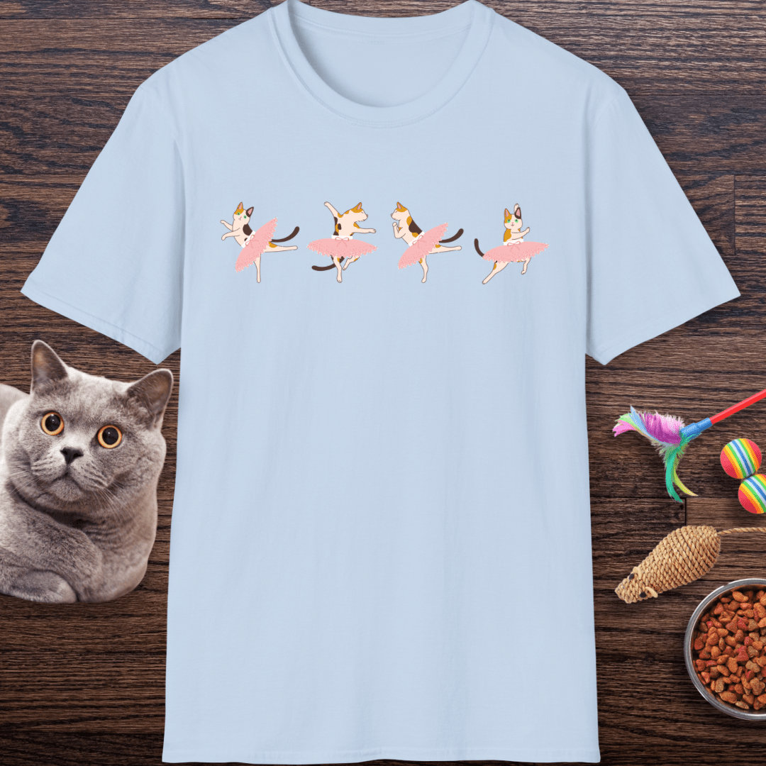 Dancing Cats in Tutus T-Shirt