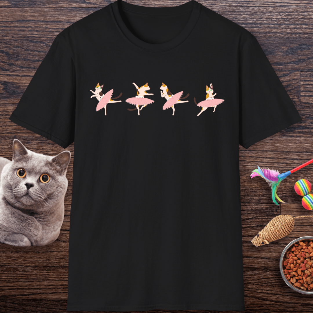 Dancing Cats in Tutus T-Shirt