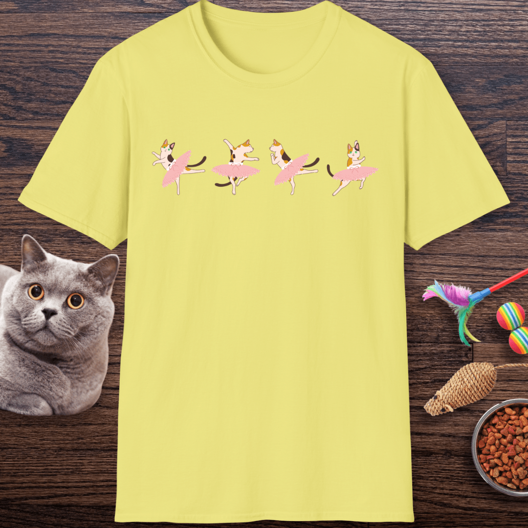 Dancing Cats in Tutus T-Shirt