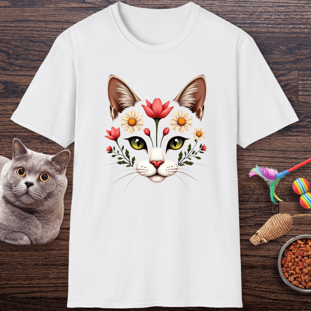 Floral Crown Kitty T-Shirt