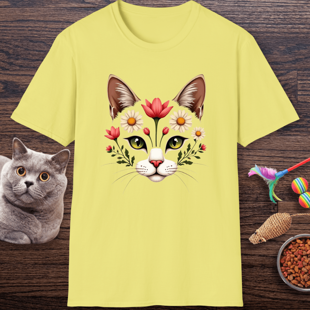 Floral Crown Kitty T-Shirt