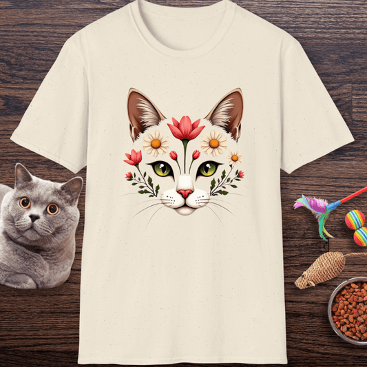 Floral Crown Kitty T-Shirt