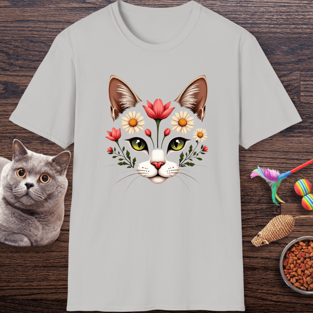 Floral Crown Kitty T-Shirt