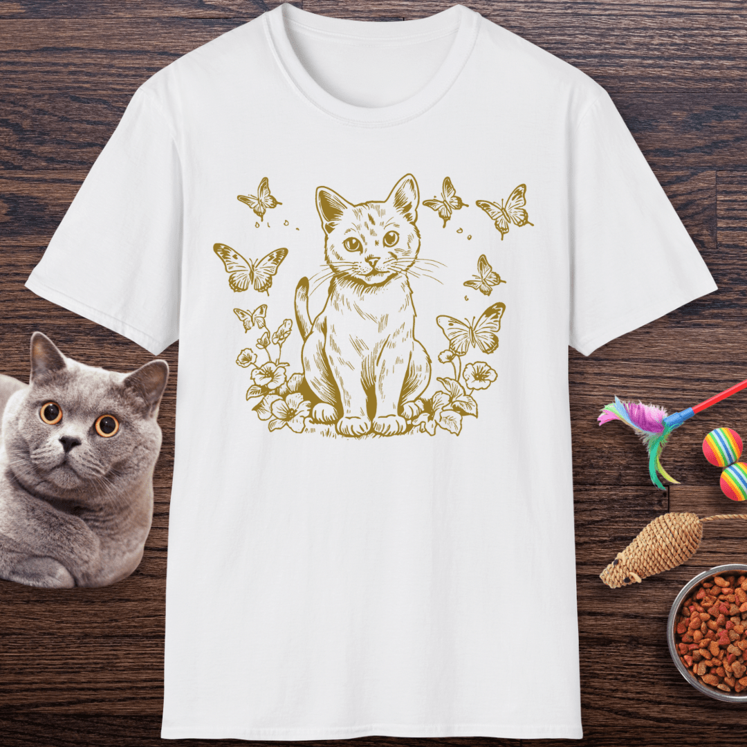 Flutterby Kitty Garden T-Shirt