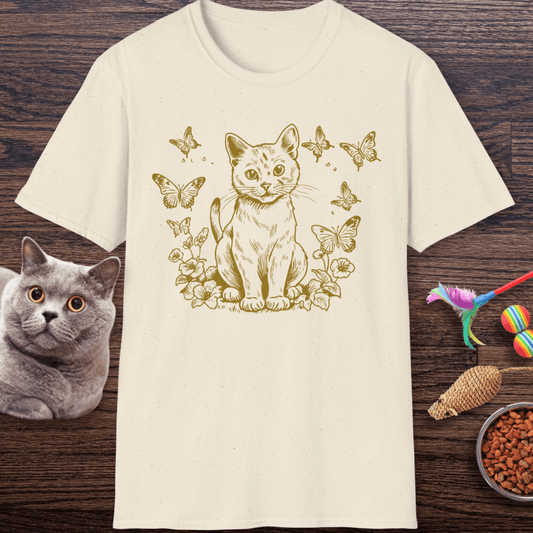 Flutterby Kitty Garden T-Shirt