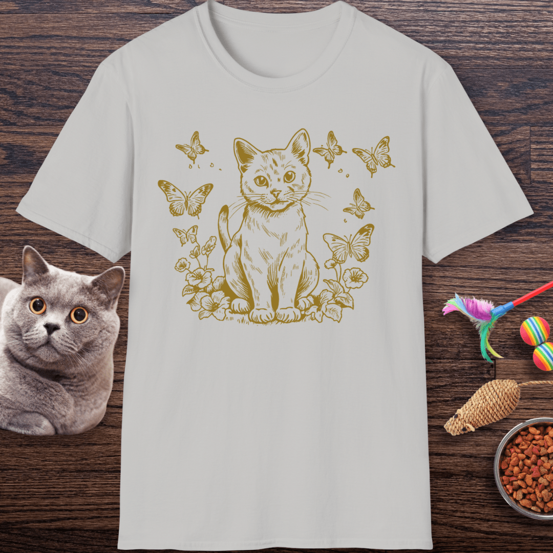 Flutterby Kitty Garden T-Shirt