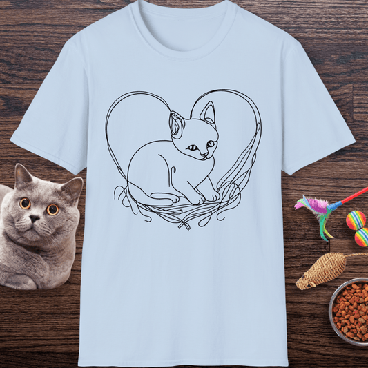 Heart String Kitty T-Shirt