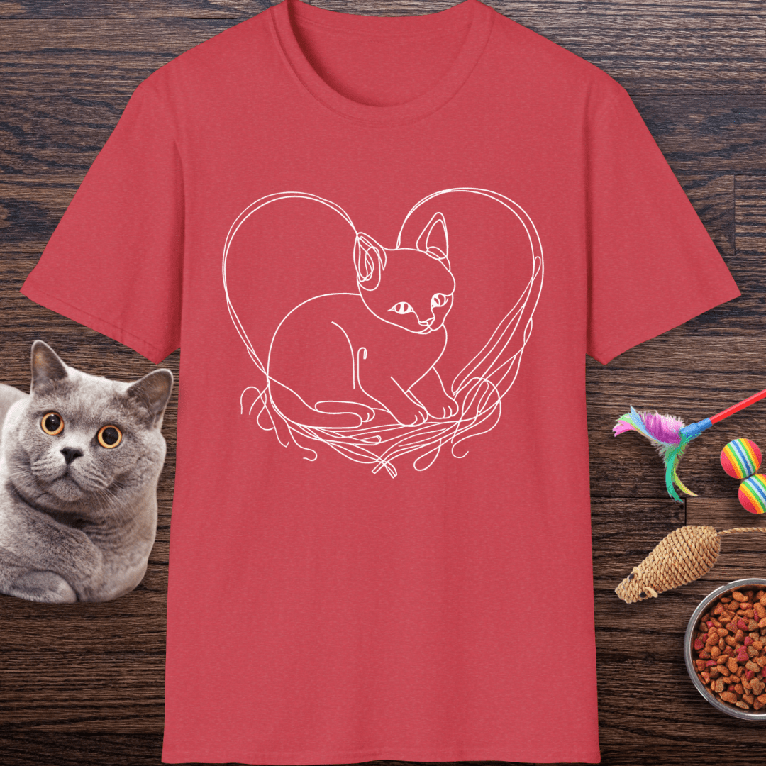 Heart String Kitty T-Shirt