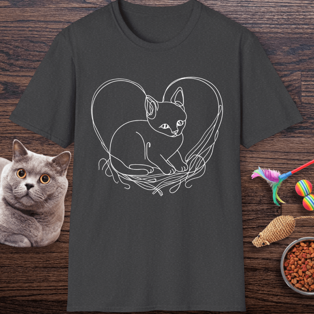 Heart String Kitty T-Shirt