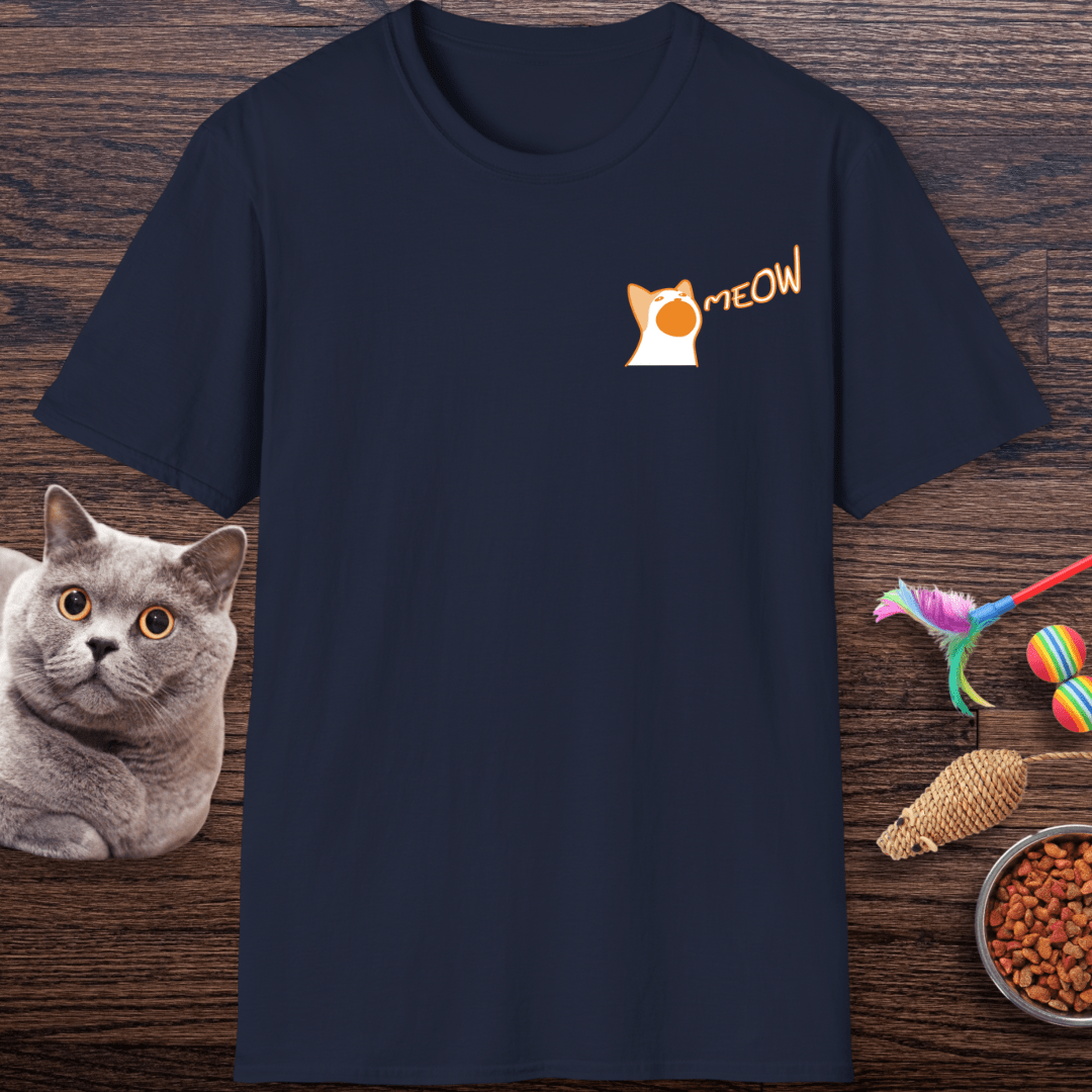 Big Meow Energy Orange Cat T-Shirt