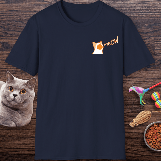 Big Meow Energy Orange Cat T-Shirt
