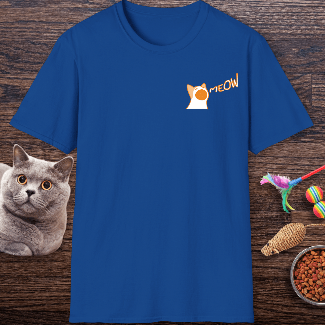 Big Meow Energy Orange Cat T-Shirt