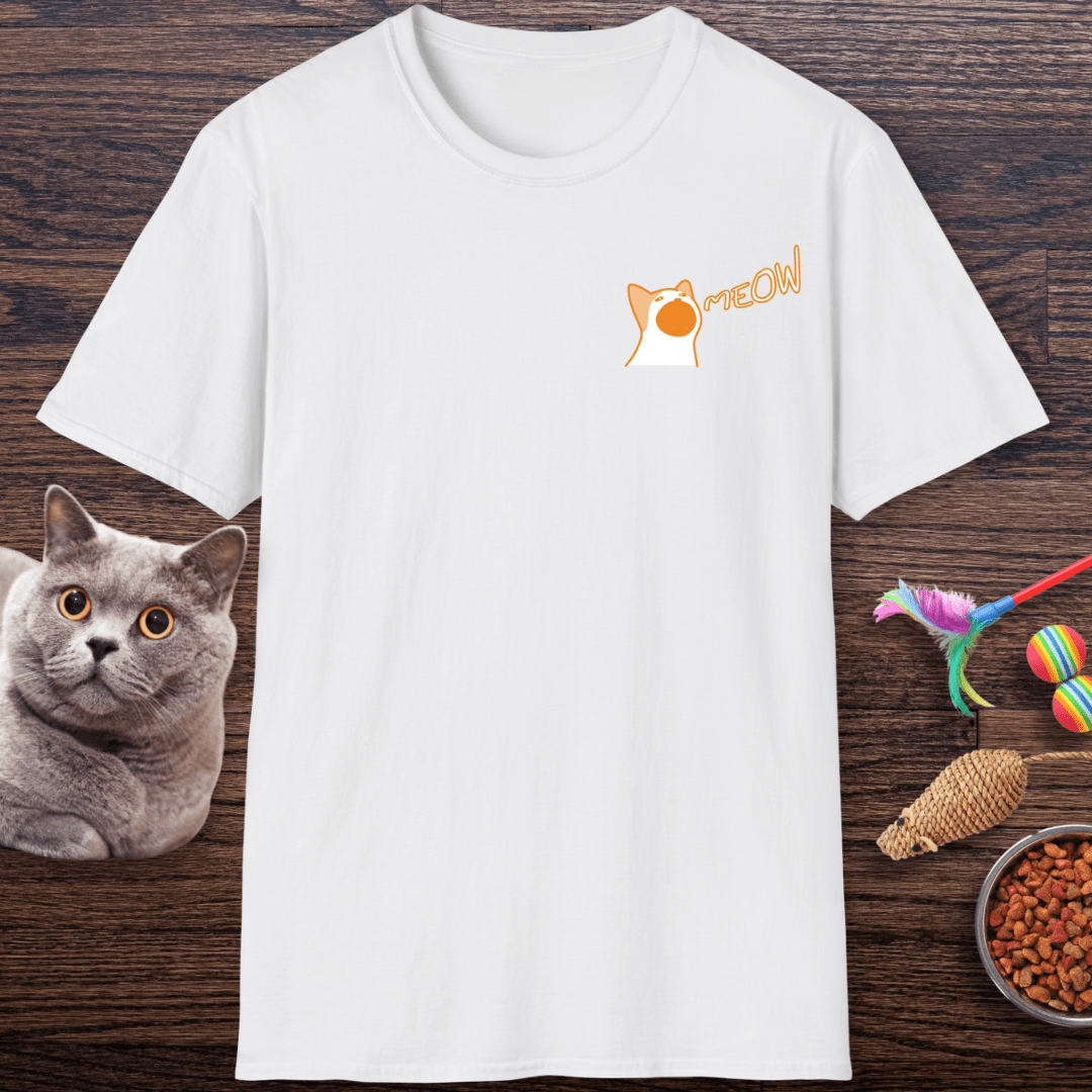 Big Meow Energy Orange Cat T-Shirt