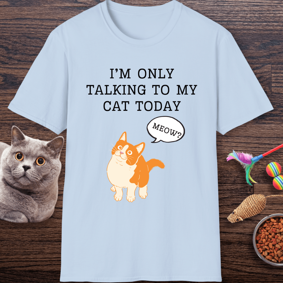 I’m Only Talking to My Cat Today T-Shirt