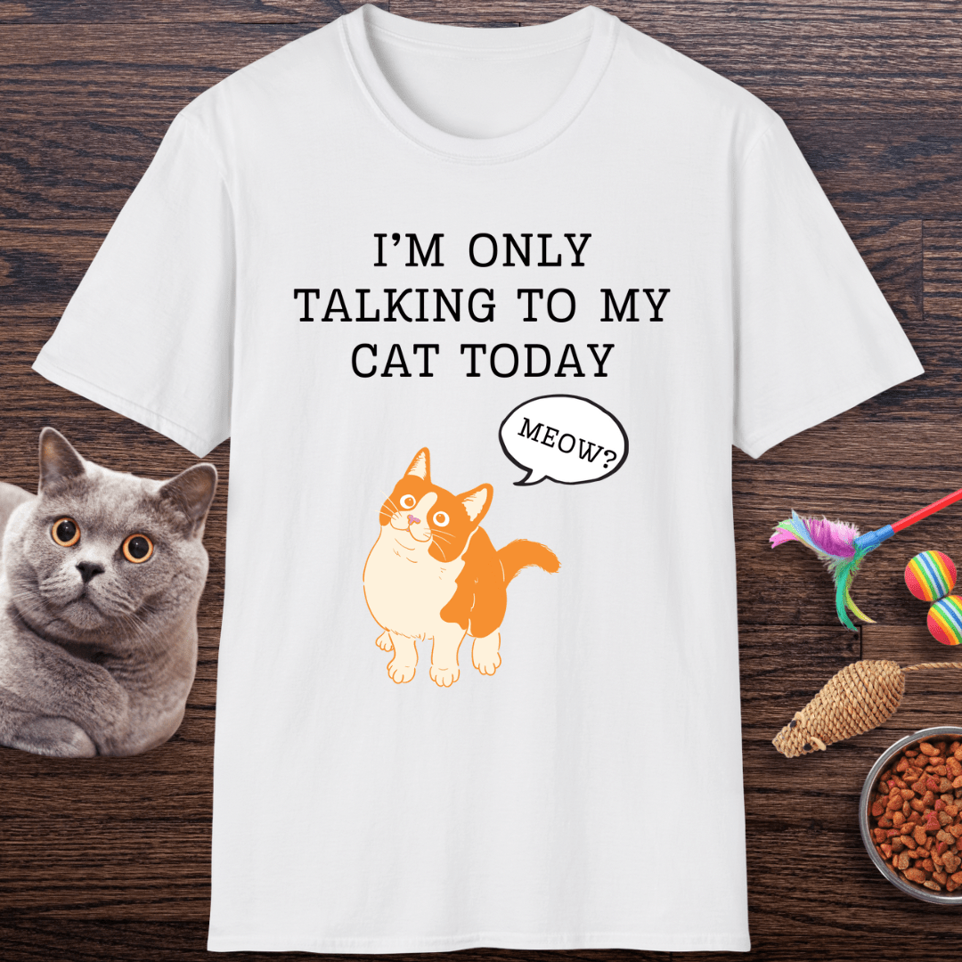 I’m Only Talking to My Cat Today T-Shirt