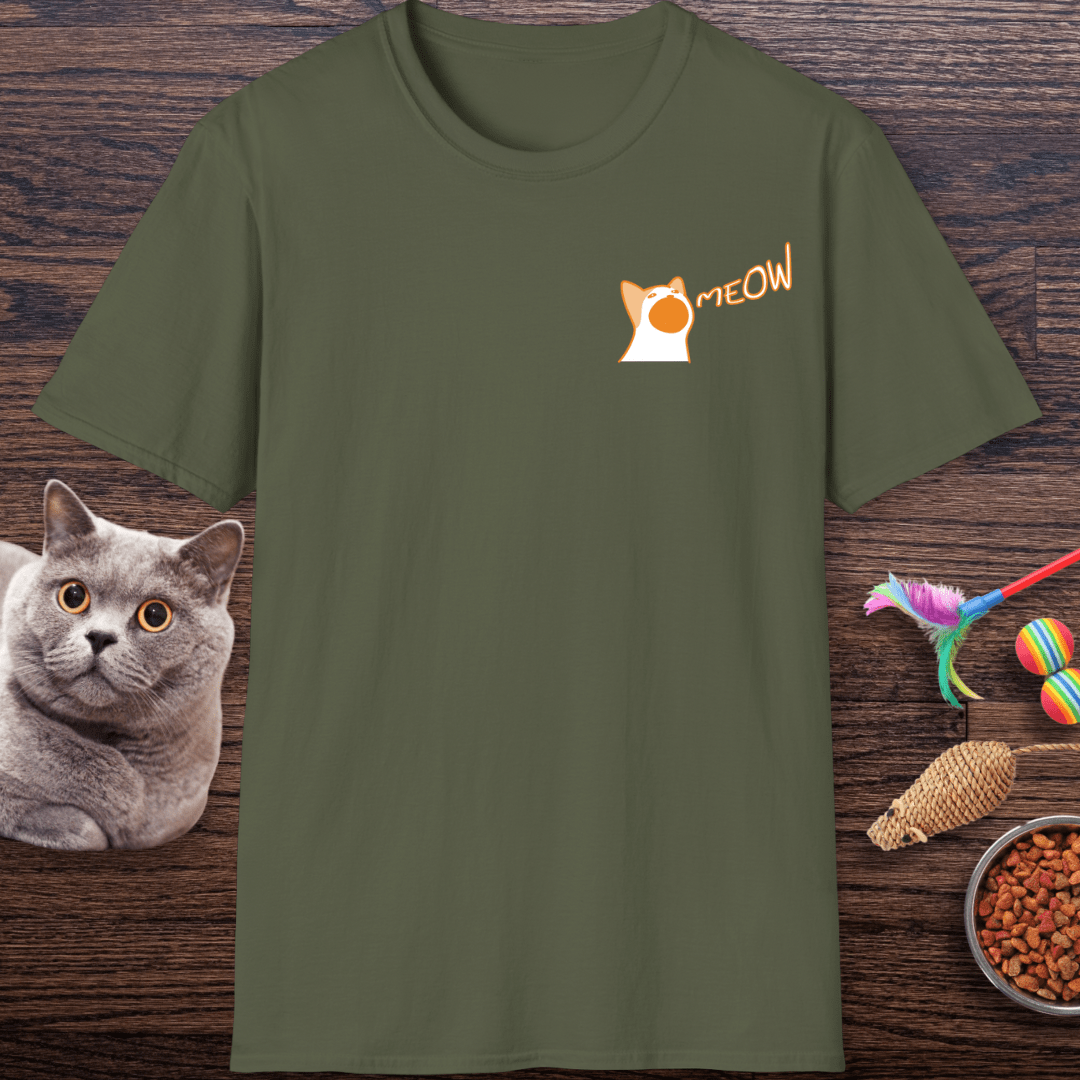 Big Meow Energy Orange Cat T-Shirt