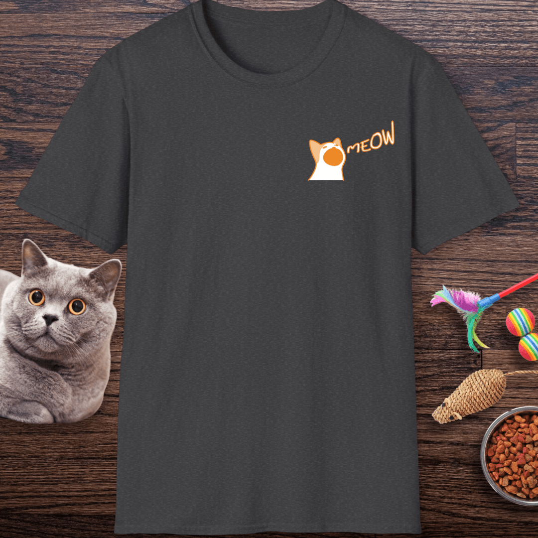 Big Meow Energy Orange Cat T-Shirt