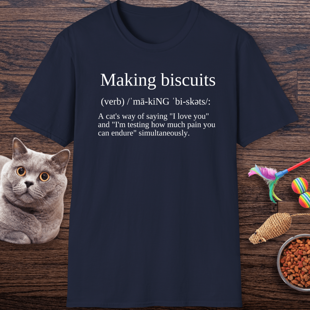 Making Biscuits Cat Definition T-Shirt
