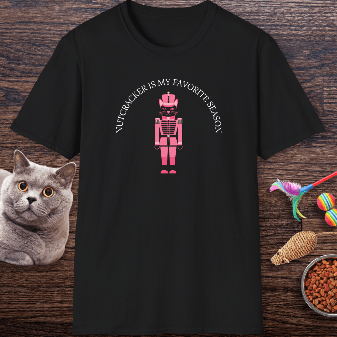 Nutcracker Is My Favorite Season Cat T-Shirt
