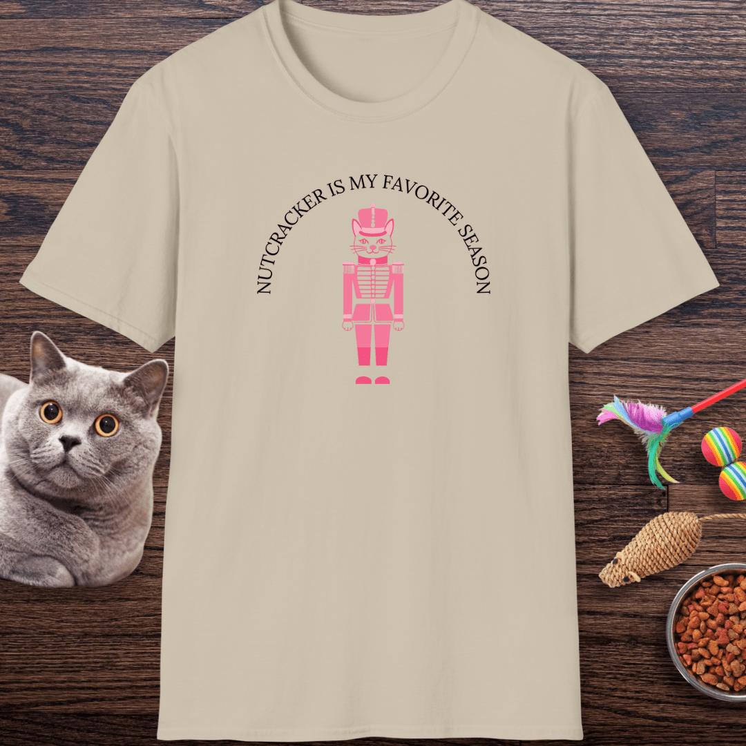 Nutcracker Is My Favorite Season Cat T-Shirt