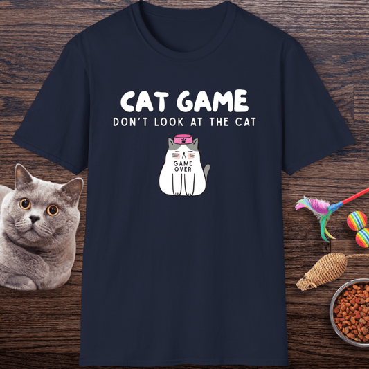 Cat Game (Don’t Look) T-Shirt