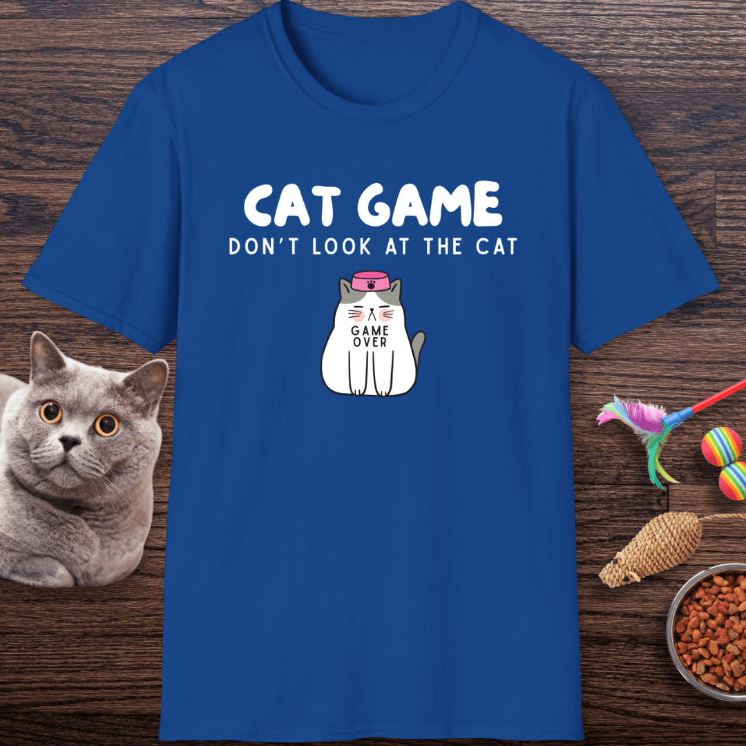 Cat Game (Don’t Look) T-Shirt