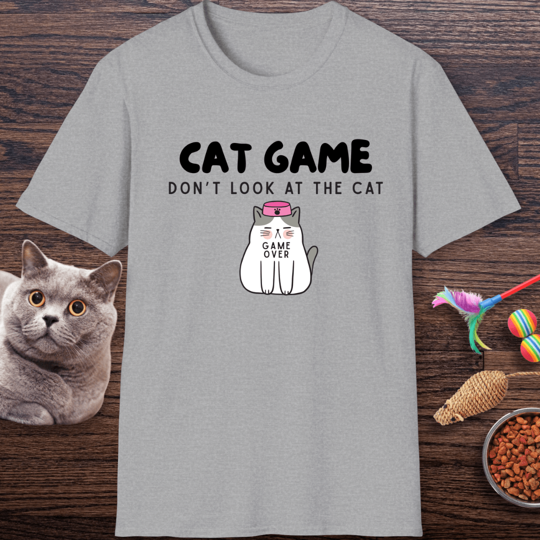 Cat Game (Don’t Look) T-Shirt